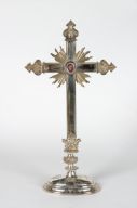 Croix-reliquaire de la Vraie Croix - Église paroissiale Saint-Jean-Baptiste, Saint-Jean-sur-Erve