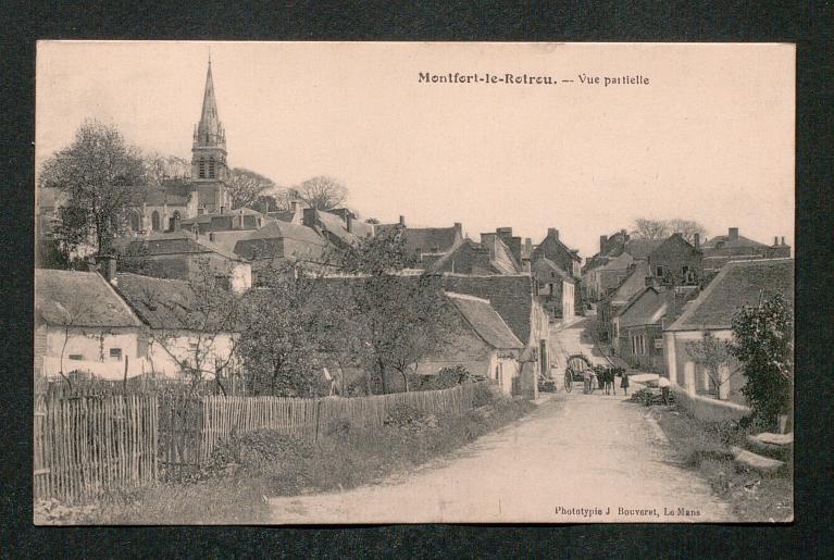 Bourg de Montfort-le-Gesnois : ancien bourg de Montfort-le-Rotrou
