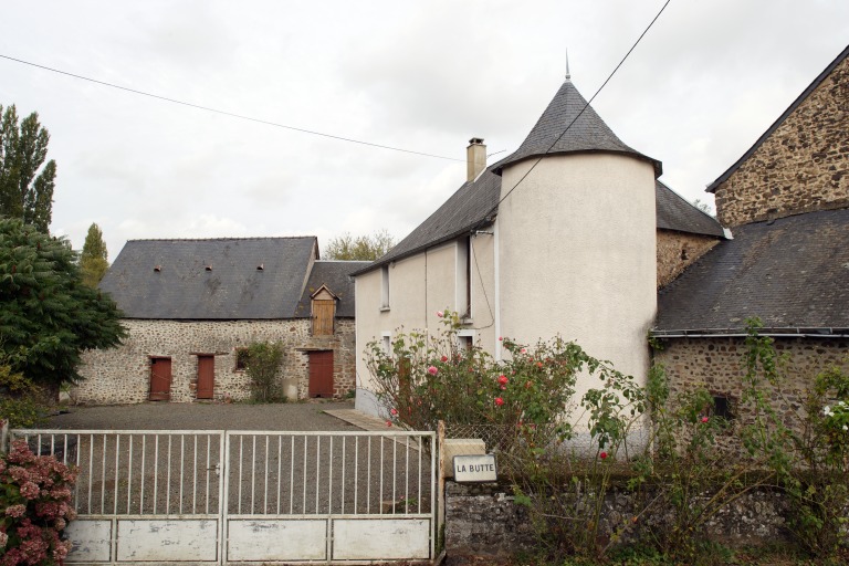 Maison, puis étable, dite de la Butte - route de Saint-Jean-sur-Erve, Blandouet