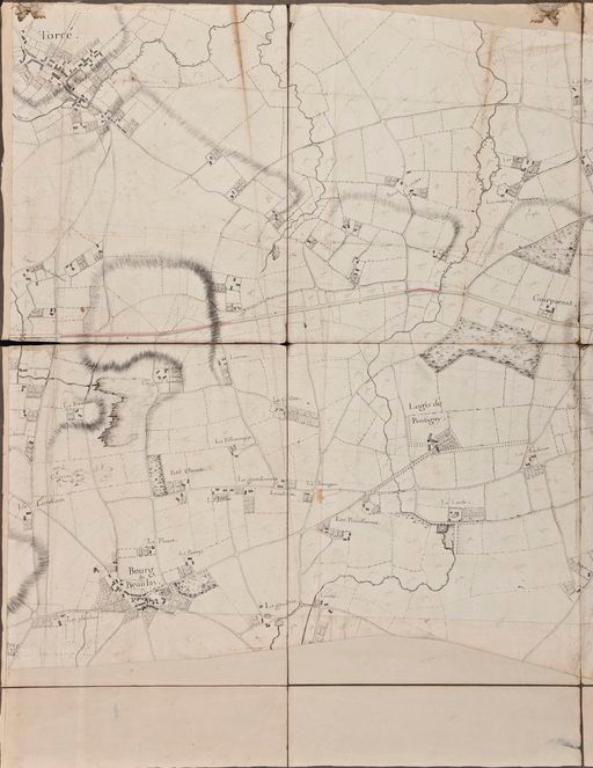 La traversée du canton de Bonnétable par la voie antique du Mans à Evreux, puis Grand Chemin mansais vers Rouen, puis route royale du Mans à Paris, puis R.N. 138 bis du Mans à Mortagne au Perche, actuellement R.D. 301.