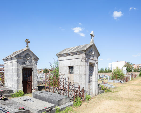 Cimetière de Pontlieue, rue des Sablons