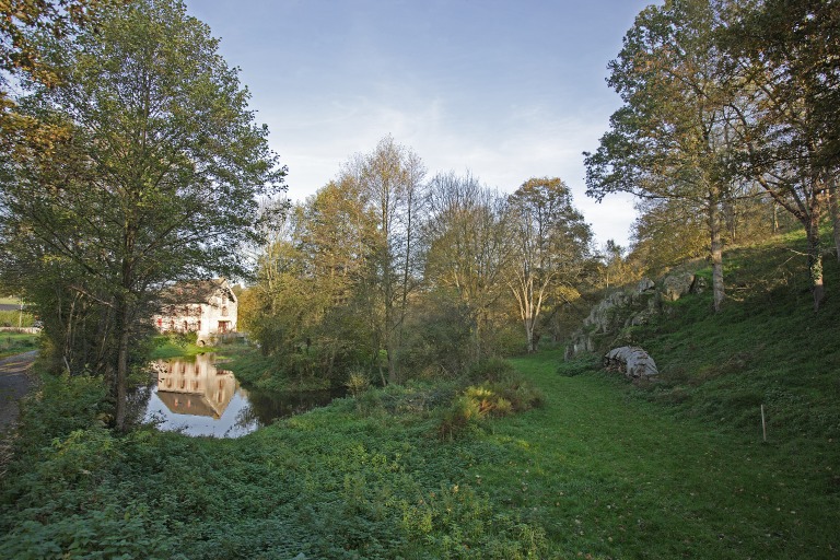 Moulin à farine, actuellement maison - le Moulin-de-Pré, Saulges