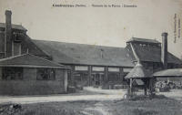 L'ancienne verrerie de la Pierre, carte postale du début du XXe siècle.