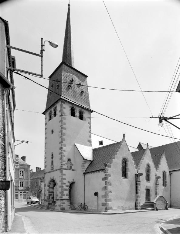 Église paroissiale Notre-Dame-de-l'Assomption - place de l'Ancien-Marché, Bais