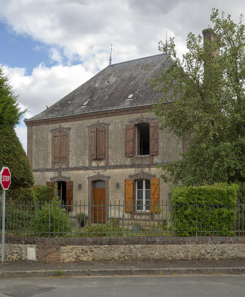 Maisons et fermes du bourg de Coudrecieux