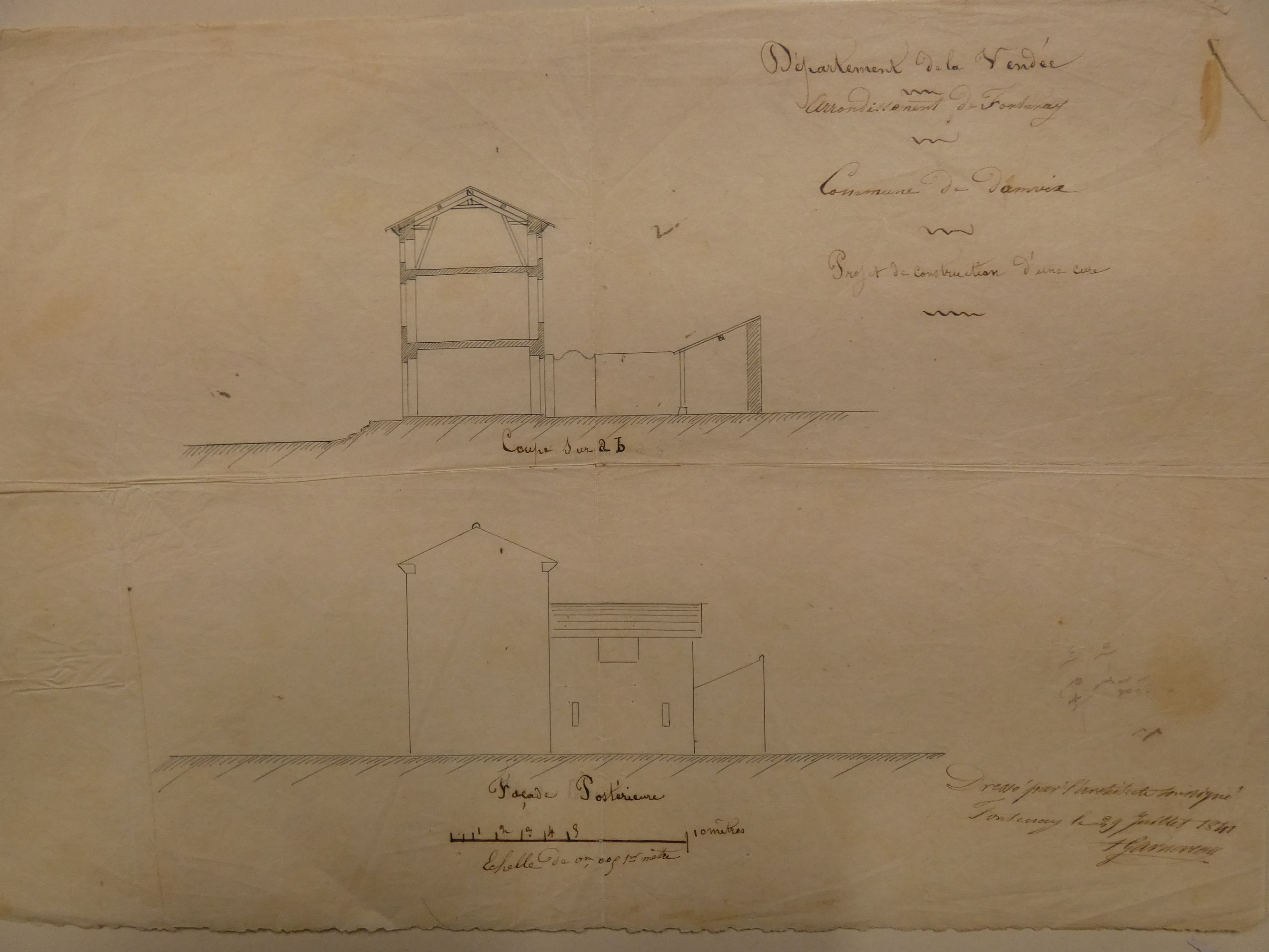 Presbytère, actuellement maison, 5 et 7 rue de l'Ecole des filles