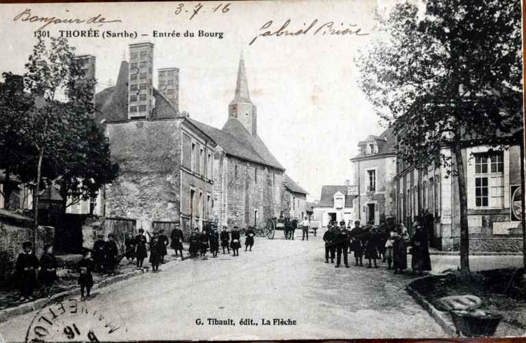 Thorée-les-Pins : présentation de la commune et du bourg