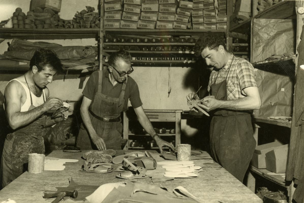 Atelier de fabrication de chaussures Poupelin, actuellement maison, 24 rue Nationale