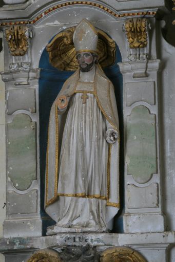 Statue : Saint Lubin (?)