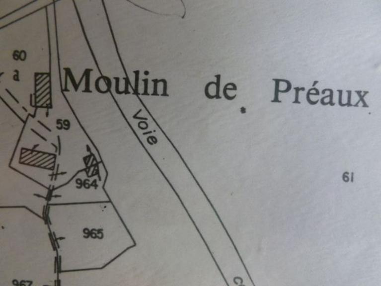 Les moulins de la commune de Thoiré-sur-Dinan