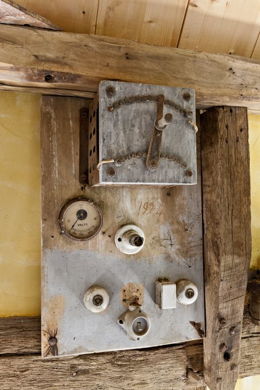 Les machines du moulin à farine de Haloppe