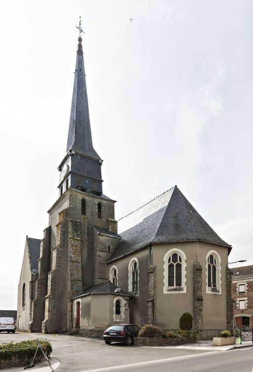 Église paroissiale Saint-Martin - rue de Bretagne, Cuillé