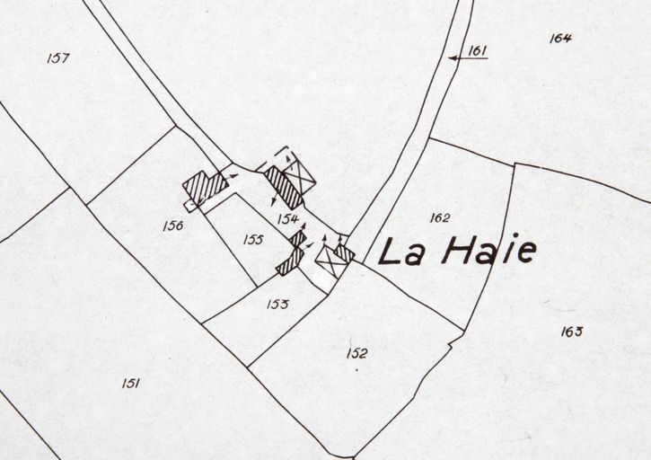 Ferme, actuellement maison - la Haie, Saint-Léger