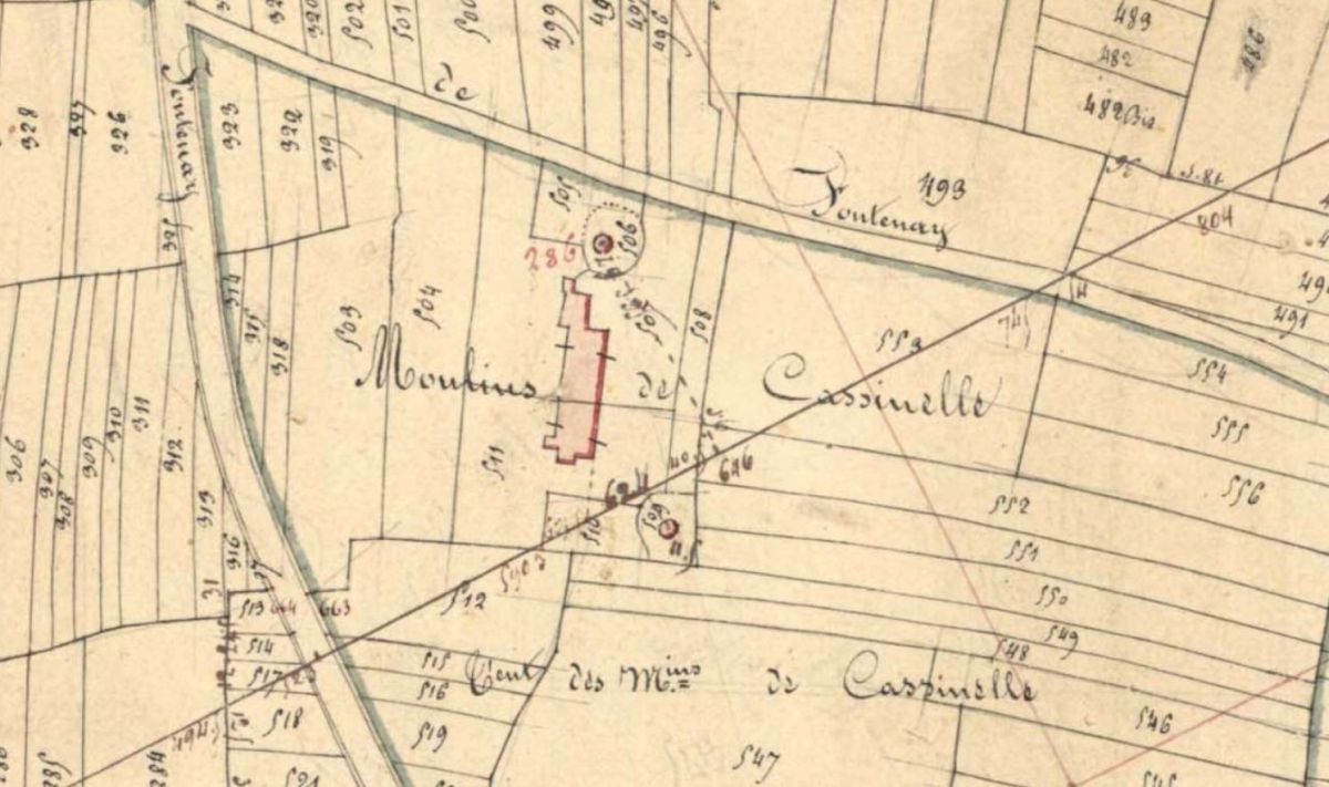 Ferme, actuellement maisons ; Cassinelle, 23 et 25 rue de Cassinelle