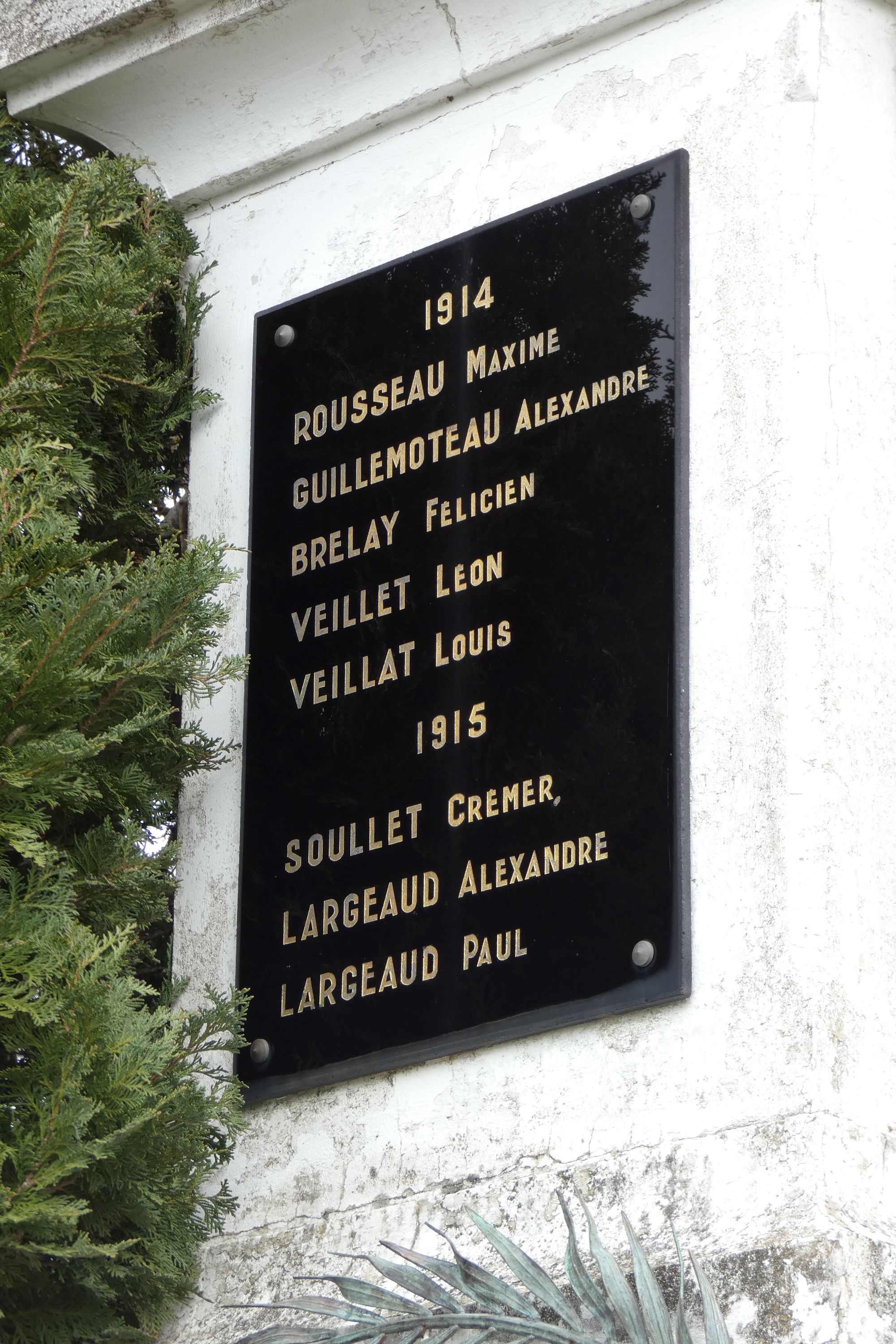 Monument aux morts de Sainte-Christine