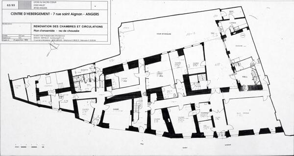 Hôtel, dit maison canoniale Sainte-Croix, 3 à 7 rue Saint-Aignan