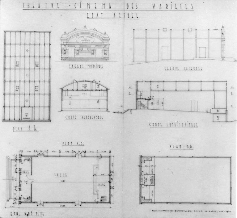 Cinéma, théâtre dit Salle des Fêtes, 235 avenue du Maréchal-de-Lattre-de-Tassigny