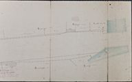 Plan du grand pont de Guémansais en 1837