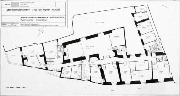 Hôtel, dit maison canoniale Sainte-Croix, 3 à 7 rue Saint-Aignan