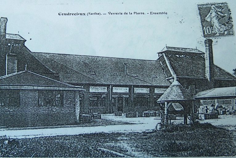 Verrerie (vestiges), la Pierre