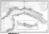 Cours de la Loire depuis Nantes jusqu'à son embouchure levée en 1821, par les ingénieurs hydrographes de la marine, 1828.