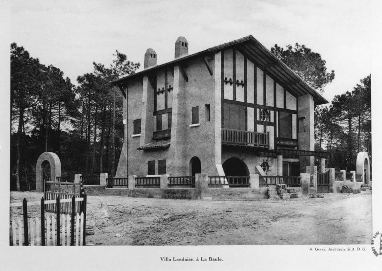 Maison dite villa balnéaire Bejami puis Abjamico, 1 avenue de Carnac