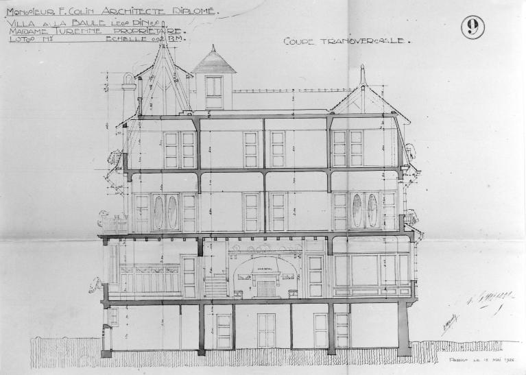 Maison dite villa balnéaire Manégor, 1 avenue du Parc