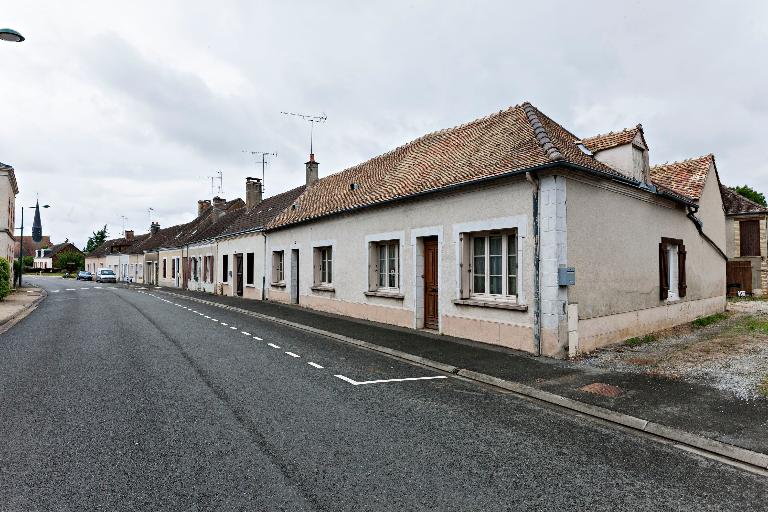 Le village d'Aulaines à Bonnétable.