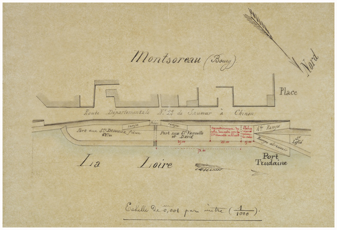 Ensemble portuaire du quai Philippe-de-Commines, Montsoreau