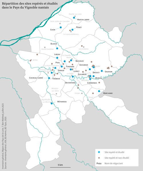 Négoce des vins en Vignoble Nantais