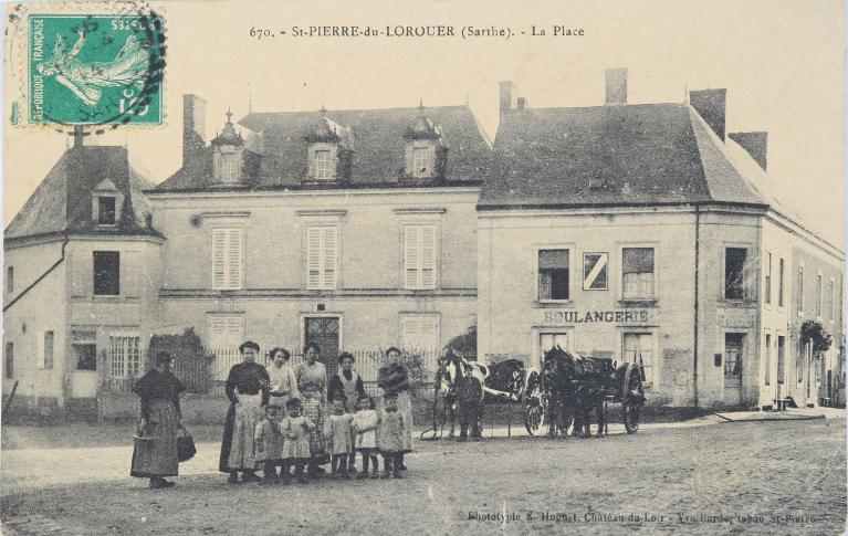 Présentation du village de Saint-Pierre-du-Lorouër