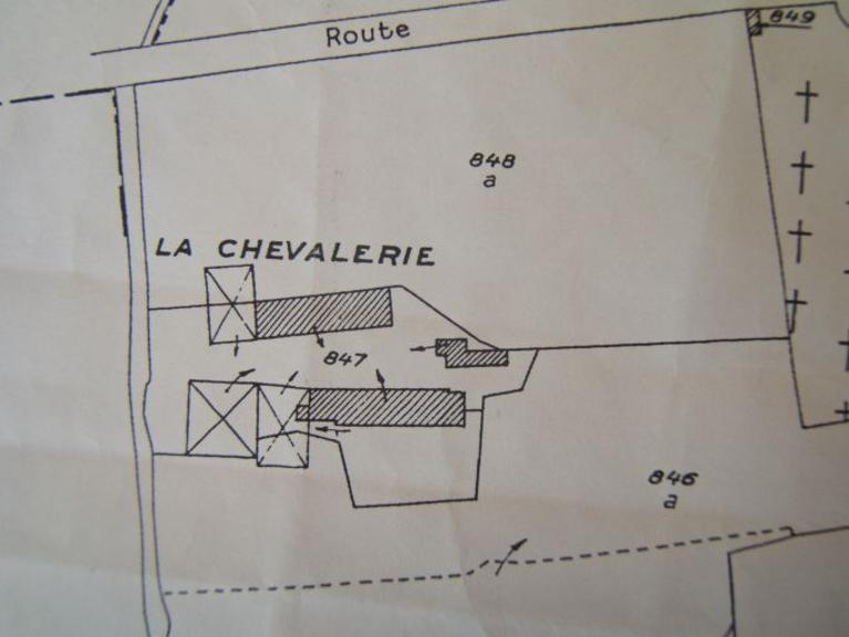 Logis et ferme, actuellement ferme, la Chevalerie