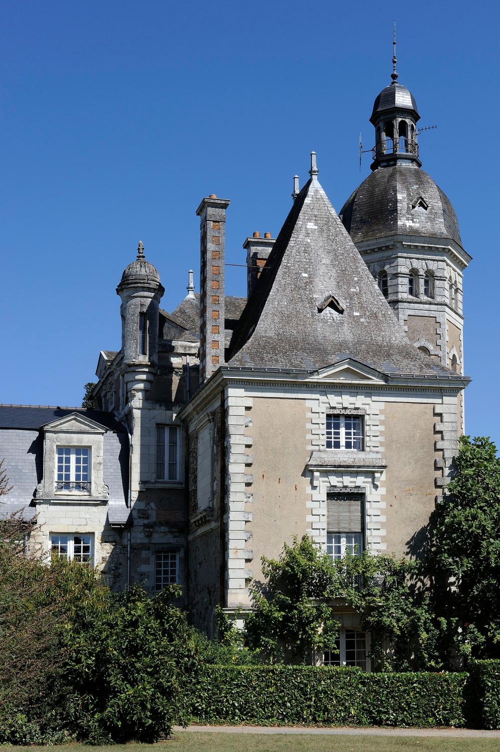 Le château de Varennes à Savennières.