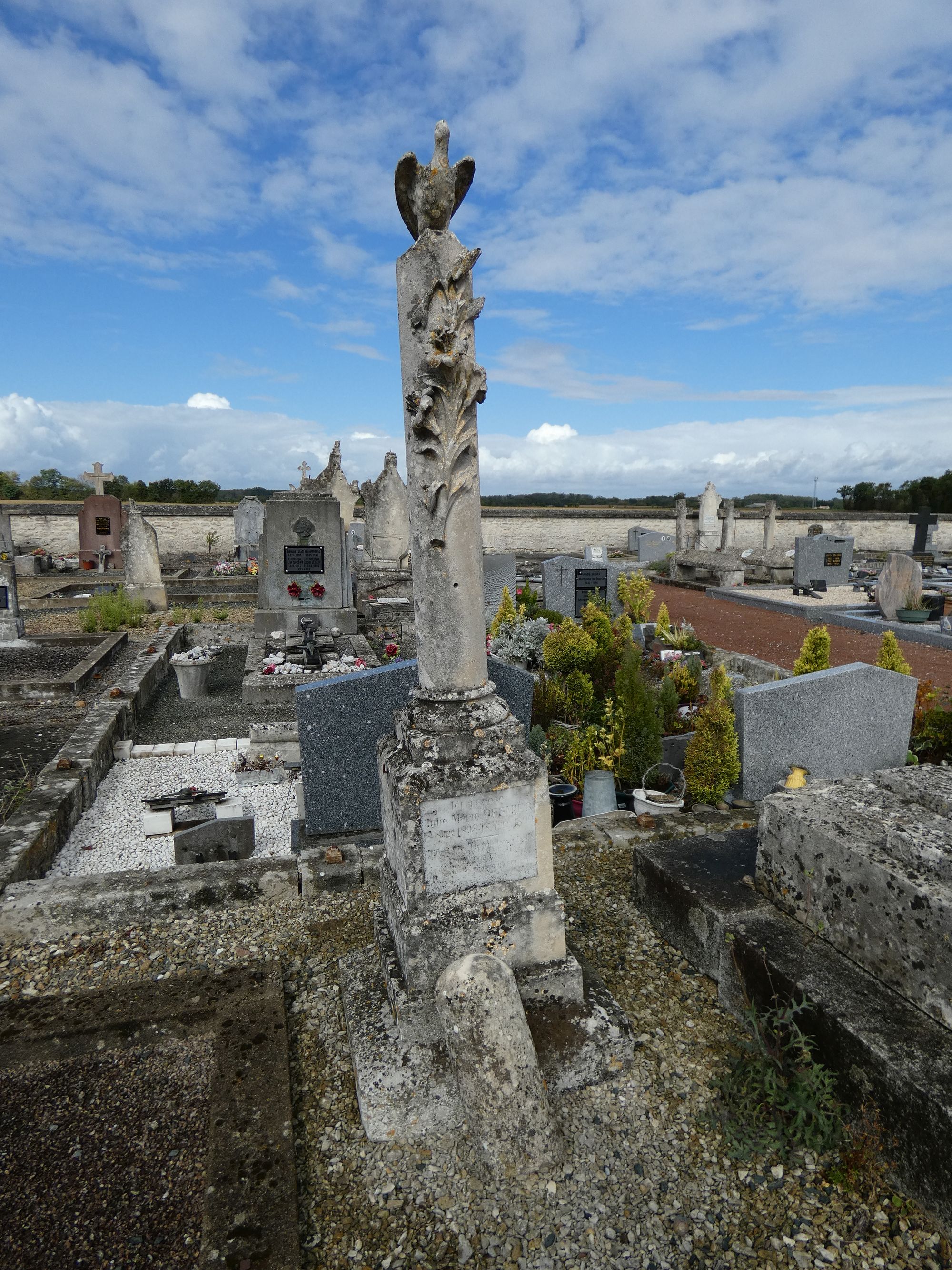 Enclos funéraire de la famille Desmier-Mercier