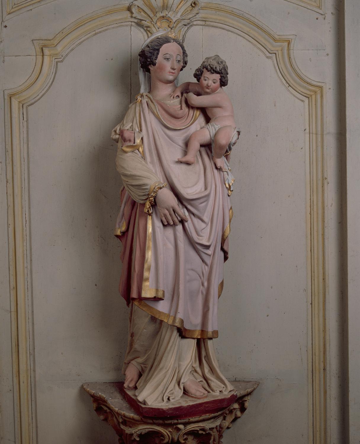 Statue : Vierge à l'Enfant