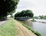 Canal de navigation et site d'écluse du Ménil