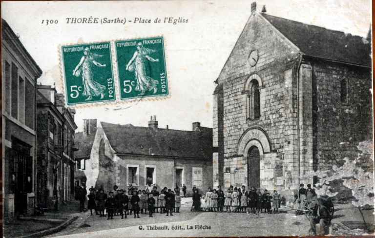 Thorée-les-Pins : présentation de la commune et du bourg