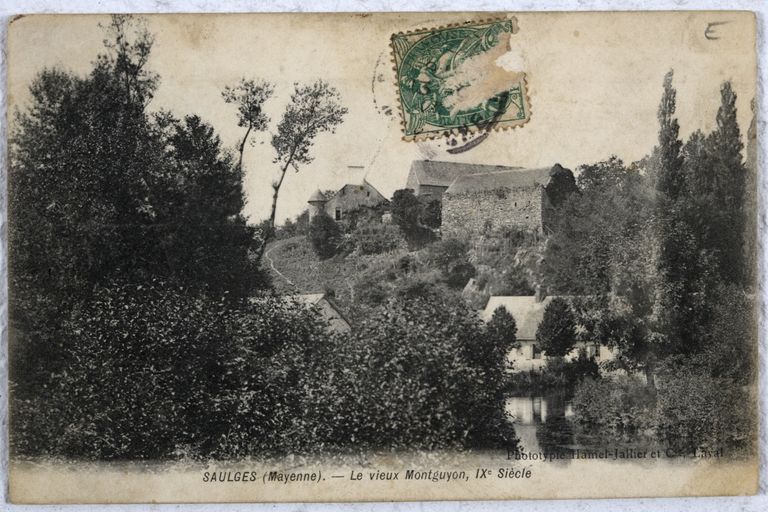 Moulin à farine, actuellement maison - le Moulin-de-Montguyon, Saulges