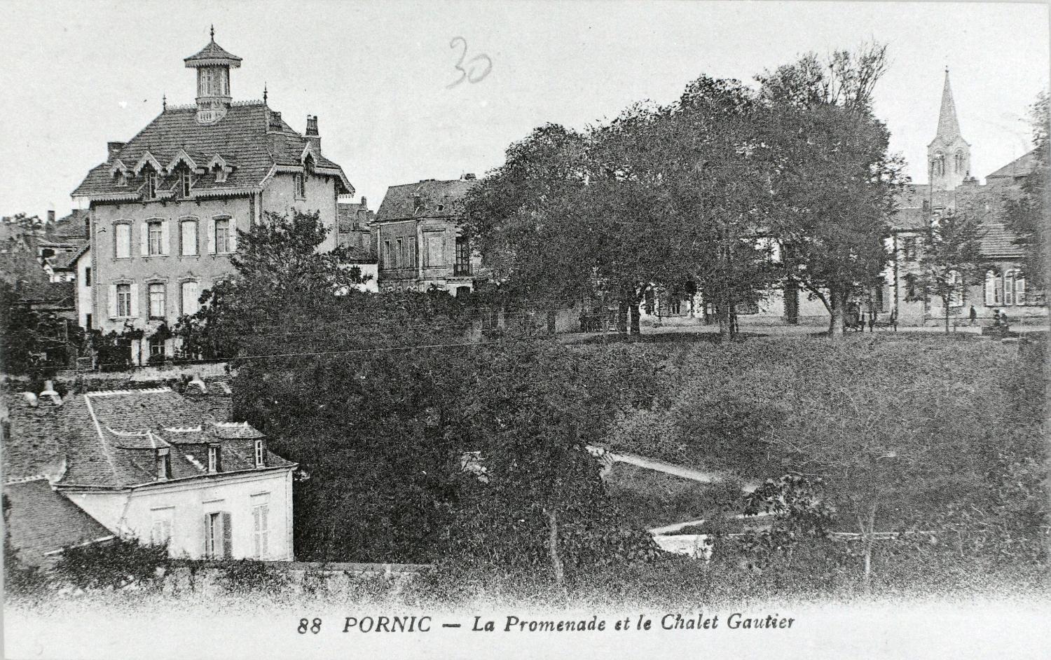 Maison de villégiature balnéaire dite Chalet Gautier, 1 rue de la Brandelle