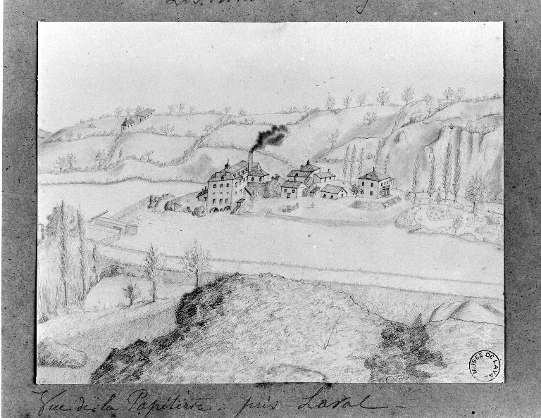 Usine de papeterie, dite papeterie de Sainte-Apollonie