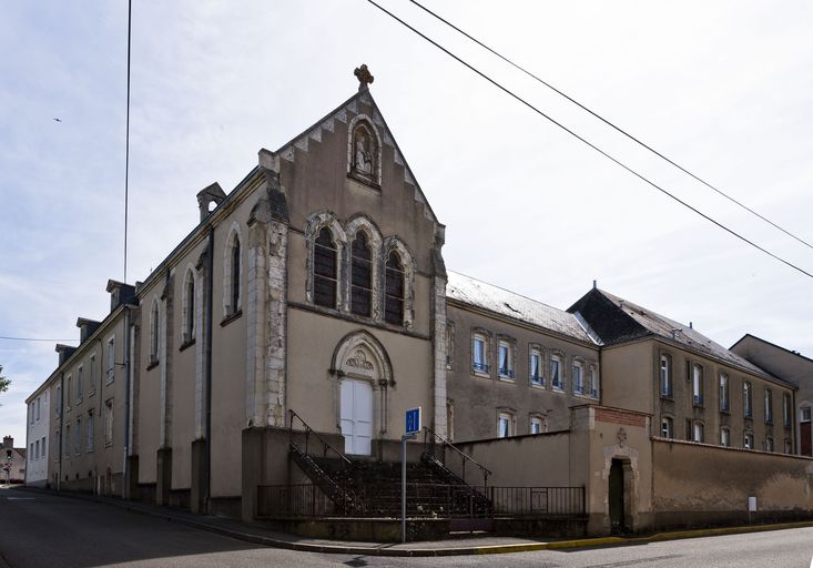 Hospice, puis maison de retraite de la Providence - 20 rue Sainte-Anne, Ecommoy