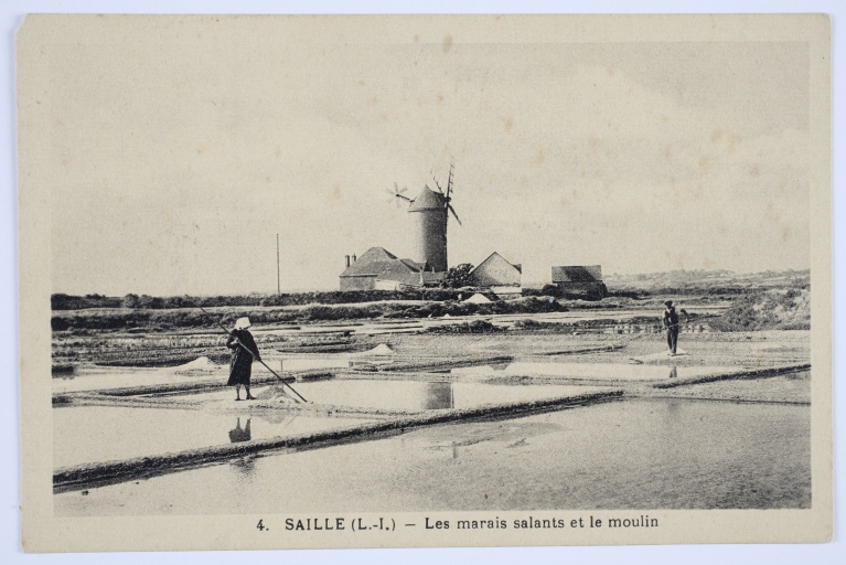 Moulin à farine dit Moulin de Saillé, Moulin de Leuvelay ou encore Moulin de Navalet, rue du Ber