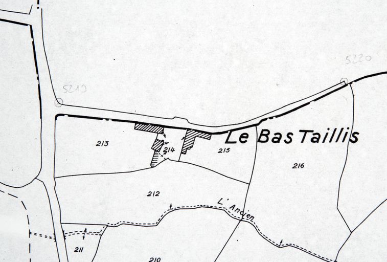 Ferme, actuellement maison - le Bas-Taillis, Saint-Léger