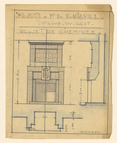 Demeure dite château (vestiges), Malortie