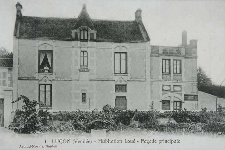 Maison de l'architecte Loué, 37 rue Neuve-des-Capucins