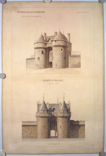 Porte de ville dite porte Saint-Michel ou le Château