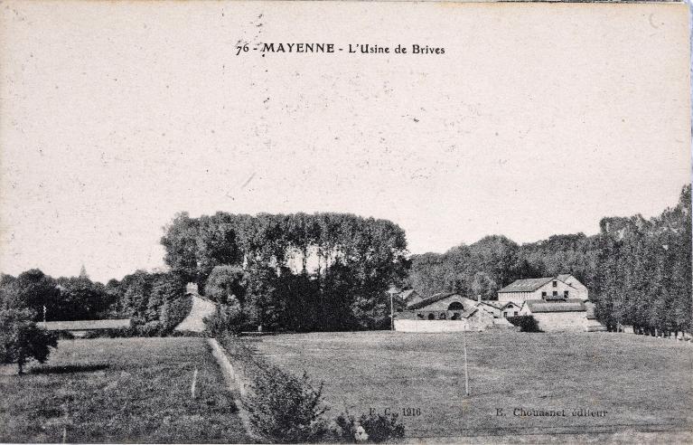 Moulin à farine et filature, puis corderie, puis fonderie et usine de construction mécanique, dites usine Pellier puis Mayenne Fontes Industrie