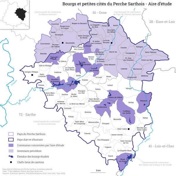 Bourgs et petites cités du Perche sarthois : présentation de l'opération