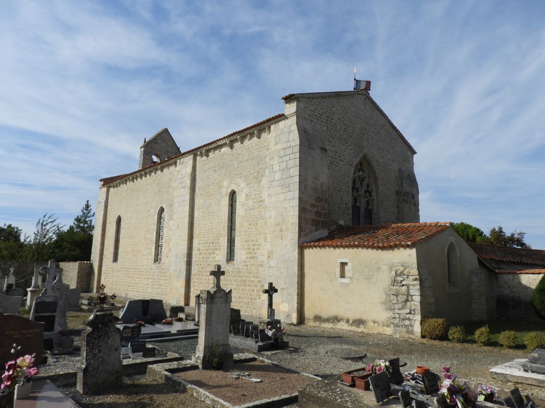 Chapelle templière puis église paroissiale Notre-Dame de Puyravault