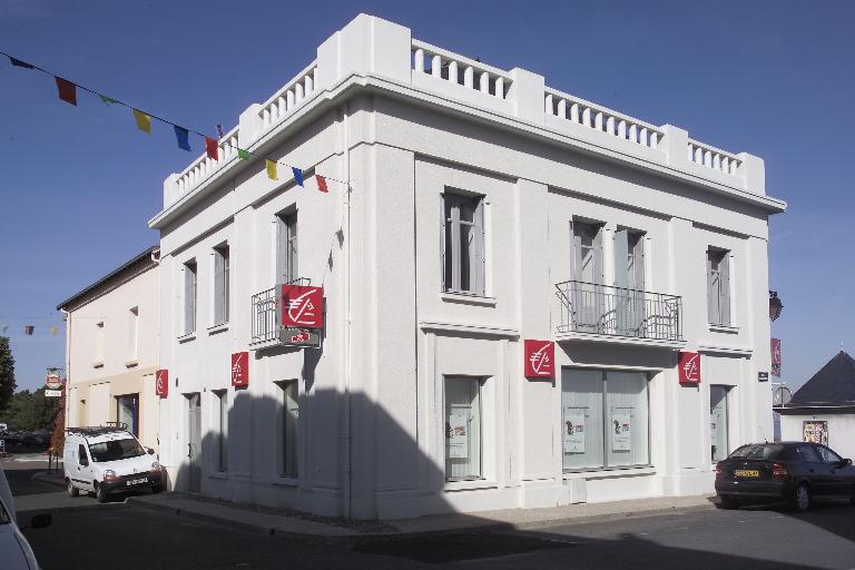 Maison, caisse d'épargne, 122 rue du Général-De-Gaulle, Paimbœuf -  Inventaire Général du Patrimoine Culturel